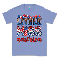 Colony Blue little miss America Classic Tee - Zillion Design Studio