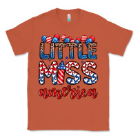 Copper little miss America Classic Tee - Zillion Design Studio