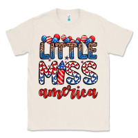 Natural little miss America Classic Tee - Zillion Design Studio