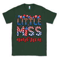 Sports Green little miss America Classic Tee - Zillion Design Studio