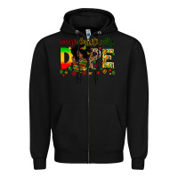 Black unapologetically dope Zipper Hoodie - Zillion Design Studio