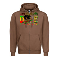 Chestnut unapologetically dope Zipper Hoodie - Zillion Design Studio