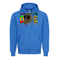 True Royal unapologetically dope Zipper Hoodie - Zillion Design Studio