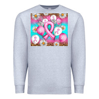 Heather Grey Breast cancer balloon Premium Sweatshirt - Artiststas