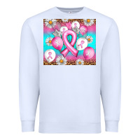 White Breast cancer balloon Premium Sweatshirt - Artiststas