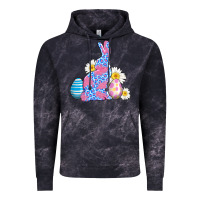 Cloud Black easter bunny wıth easter eggs Vintage Hoodie - AdoDesignShop