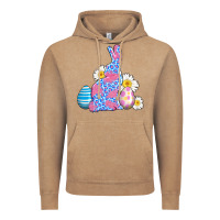 Vintage Coffee easter bunny wıth easter eggs Vintage Hoodie - AdoDesignShop