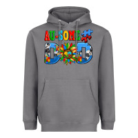 Storm ausome autism dad Heavyweight Hoodie - AdoDesignShop