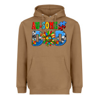 Toasted Coconut ausome autism dad Heavyweight Hoodie - AdoDesignShop