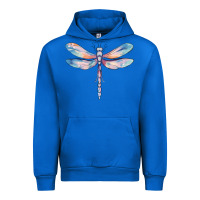 Cobalt dragonfly Urban Hoodie - MaliasSmallBusiness