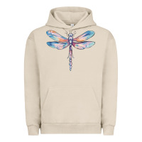 Pigment French Oak dragonfly Urban Hoodie - MaliasSmallBusiness
