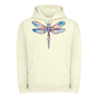 Pigment Pistachio dragonfly Urban Hoodie - MaliasSmallBusiness