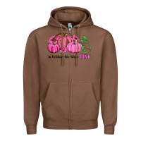 Chestnut in october we wear pink pumpkin and sunflowers Zipper Hoodie - RanaPortraitStore