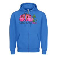 True Royal in october we wear pink pumpkin and sunflowers Zipper Hoodie - RanaPortraitStore