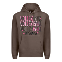Coffee volleyball mama Premium Hoodie - MaliasSmallBusiness
