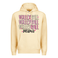 Pina Colada volleyball mama Premium Hoodie - MaliasSmallBusiness