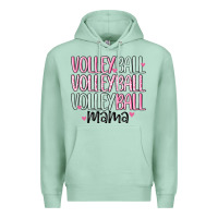 Seafoam volleyball mama Premium Hoodie - MaliasSmallBusiness