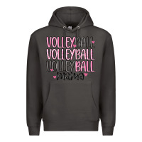 Smoke volleyball mama Premium Hoodie - MaliasSmallBusiness