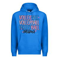 True Royal volleyball mama Premium Hoodie - MaliasSmallBusiness