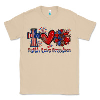 Mushroom faith love freedom Classic Tee - Zillion Design Studio