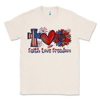 Natural faith love freedom Classic Tee - Zillion Design Studio
