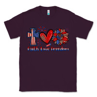 Plum faith love freedom Classic Tee - Zillion Design Studio
