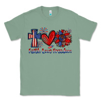 Sage faith love freedom Classic Tee - Zillion Design Studio