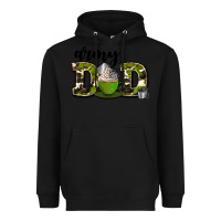 Black army dad Heavyweight Hoodie - AdoDesignShop