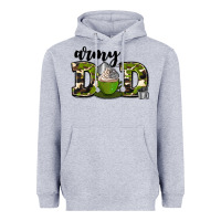 Heather Grey army dad Heavyweight Hoodie - AdoDesignShop