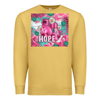 Antique Gold Breast Cancer Boxing Gloves Premium Sweatshirt - Artiststas