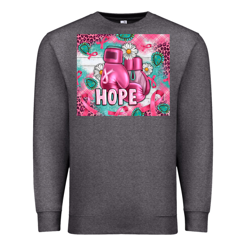 Breast Cancer Boxing Gloves Premium Sweatshirt by Artiststas | Teevron