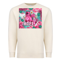 Sandshell Breast Cancer Boxing Gloves Premium Sweatshirt - Artiststas