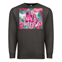 Smoke Breast Cancer Boxing Gloves Premium Sweatshirt - Artiststas