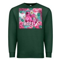 Sports Green Breast Cancer Boxing Gloves Premium Sweatshirt - Artiststas