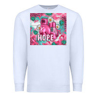 White Breast Cancer Boxing Gloves Premium Sweatshirt - Artiststas
