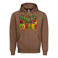 Chestnut never let them forget Zipper Hoodie - Zillion Design Studio