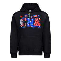 Black 4th of july cna Urban Hoodie - NancyCooperArtShop
