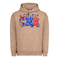 Pigment Burro 4th of july cna Urban Hoodie - NancyCooperArtShop