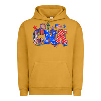 Pigment Peanut Butter 4th of july cna Urban Hoodie - NancyCooperArtShop