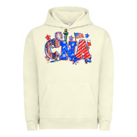 Pigment Pistachio 4th of july cna Urban Hoodie - NancyCooperArtShop