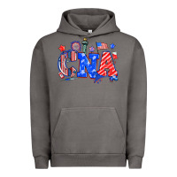 Pigment Tornado 4th of july cna Urban Hoodie - NancyCooperArtShop