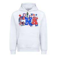 White 4th of july cna Urban Hoodie - NancyCooperArtShop