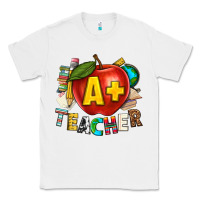 White a plus teacher Classic Tee - texasbilliewilder