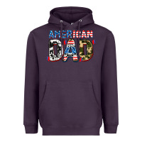 Plum American dad Heavyweight Hoodie - AdoDesignShop