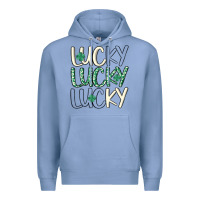 Colony Blue lucky Premium Hoodie - MaliasSmallBusiness