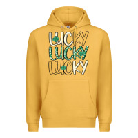 Mustard lucky Premium Hoodie - MaliasSmallBusiness