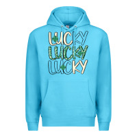 Ocean Blue lucky Premium Hoodie - MaliasSmallBusiness