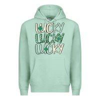 Seafoam lucky Premium Hoodie - MaliasSmallBusiness