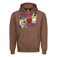 Chestnut Trick or Tequila Zipper Hoodie - texasbilliewilder