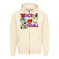 Sandshell Trick or Tequila Zipper Hoodie - texasbilliewilder